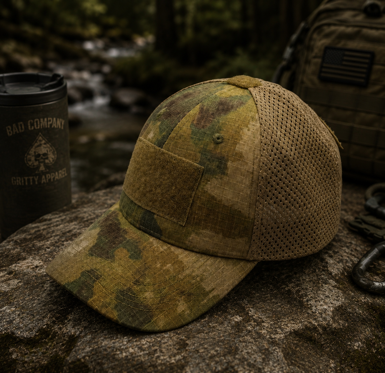 Bad Days Tactical Mesh Hat - Camo