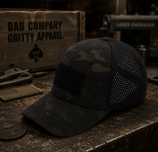 Bad Days Tactical Mesh Hat - Camo