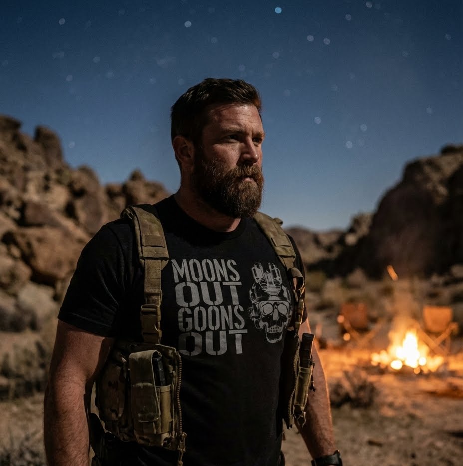 Moons Out Goons Out - Short sleeve t-shirt