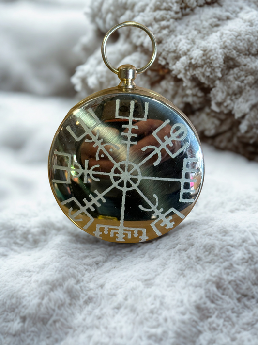 Simple Rune Compas Compasses, Custom Engraved – Bad Company Laser Engraving