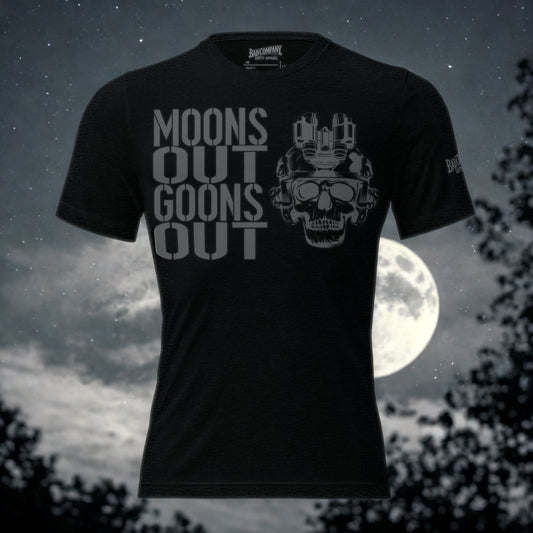 Moons Out Goons Out - Short sleeve t-shirt