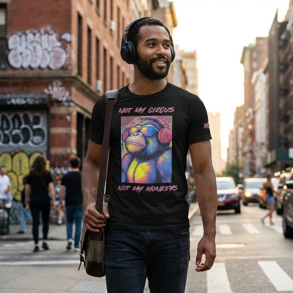 Bad Company "Not My Circus, Not My Monkeys" Graphic Tee Shirt