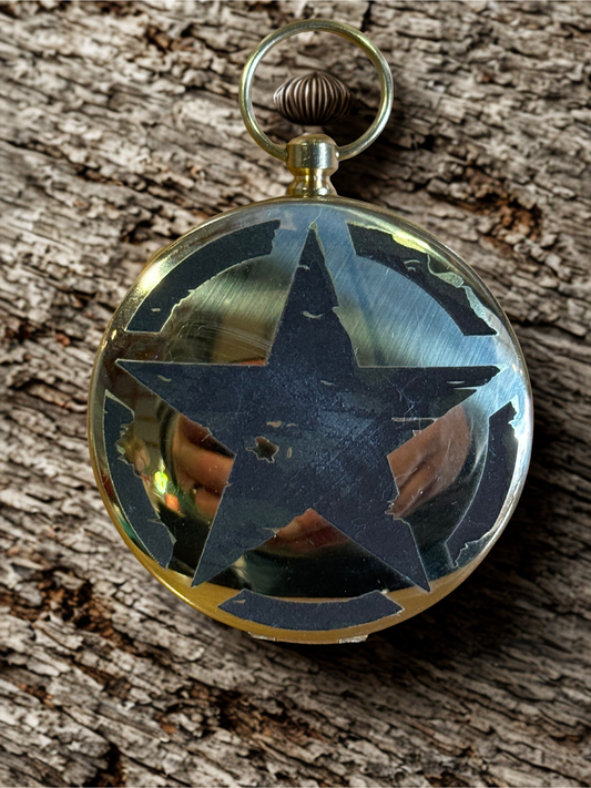 Willys Invasion Star Compass  Black – Custom Engraved Jeep Heritage