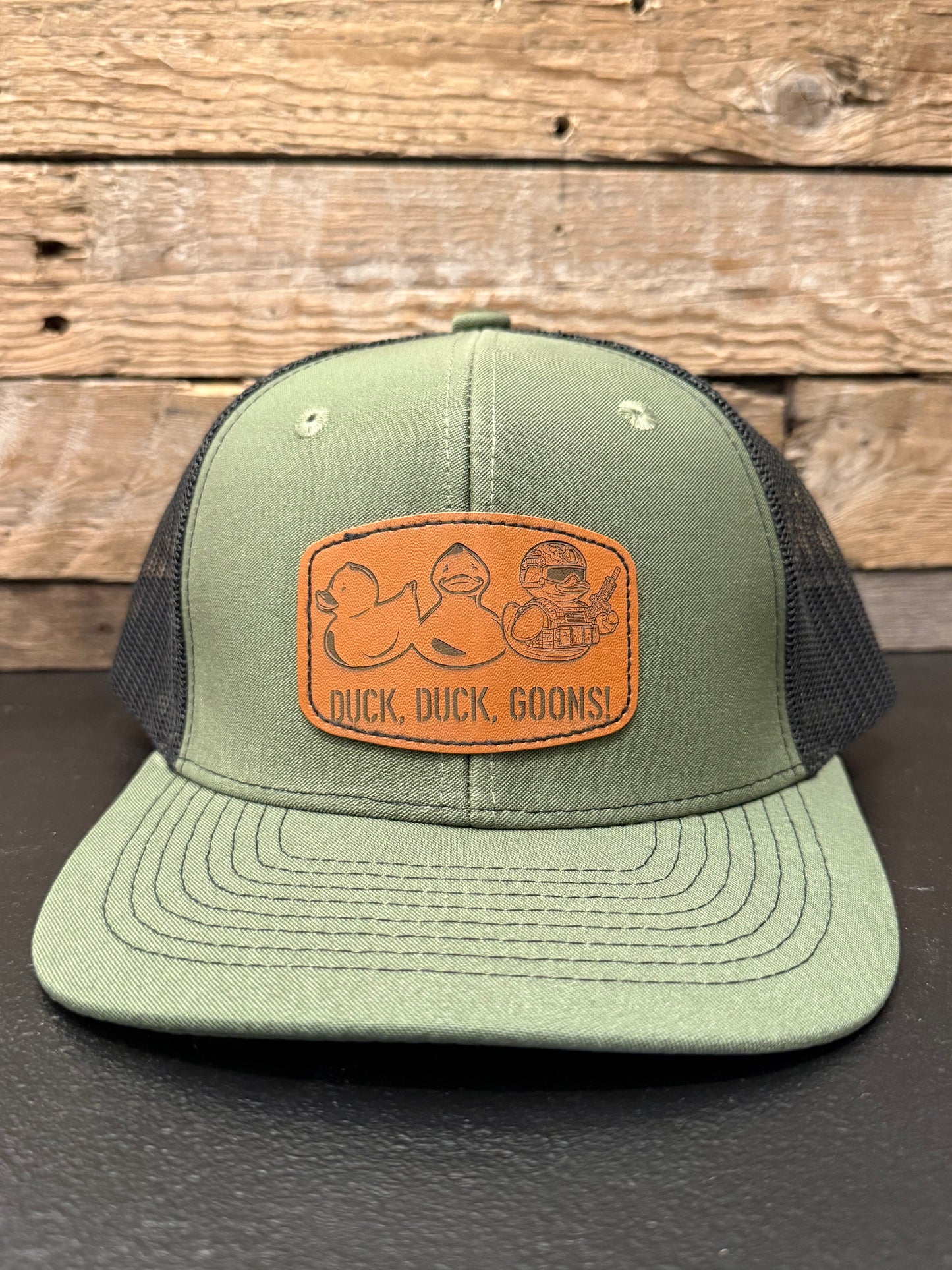 “Duck, Duck, Goons!” Trucker Hat – Tactical Swagger