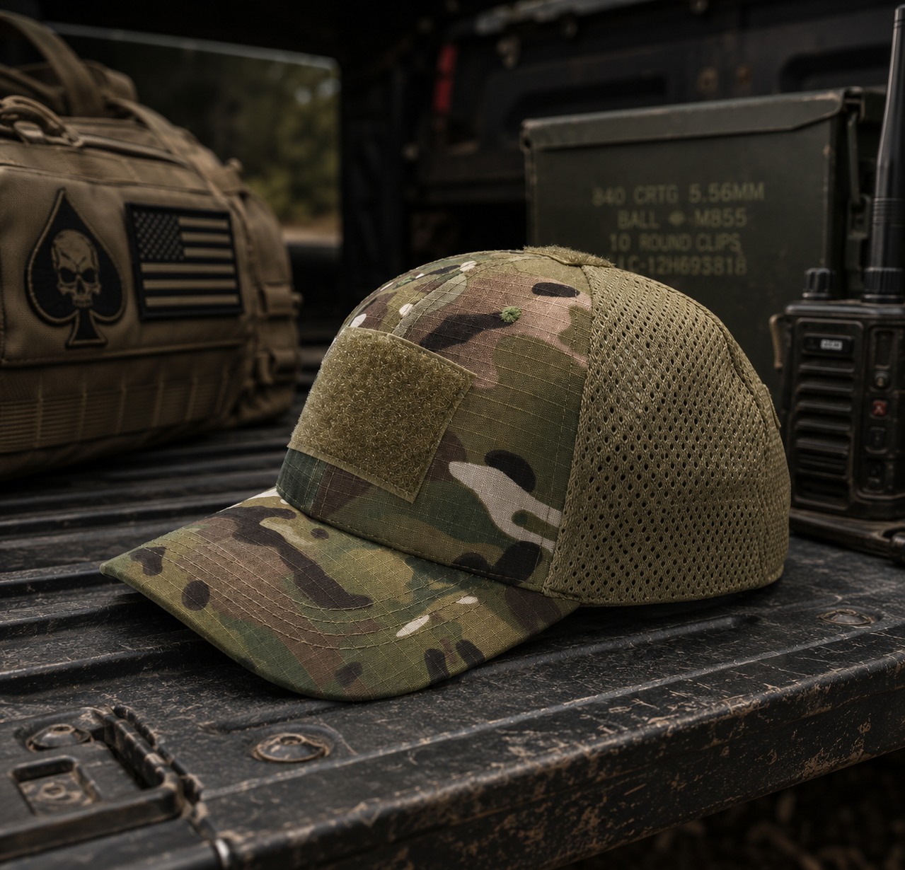 Bad Days Tactical Mesh Hat - Camo