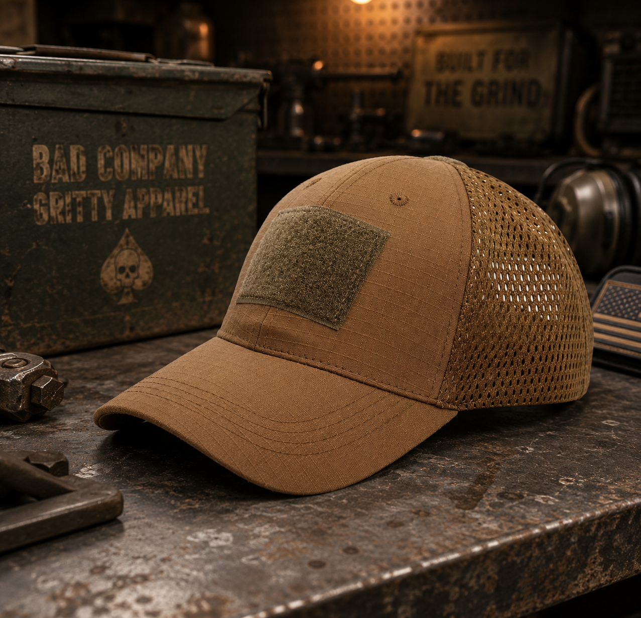 Bad Days Tactical Mesh Hat - Solid Colors