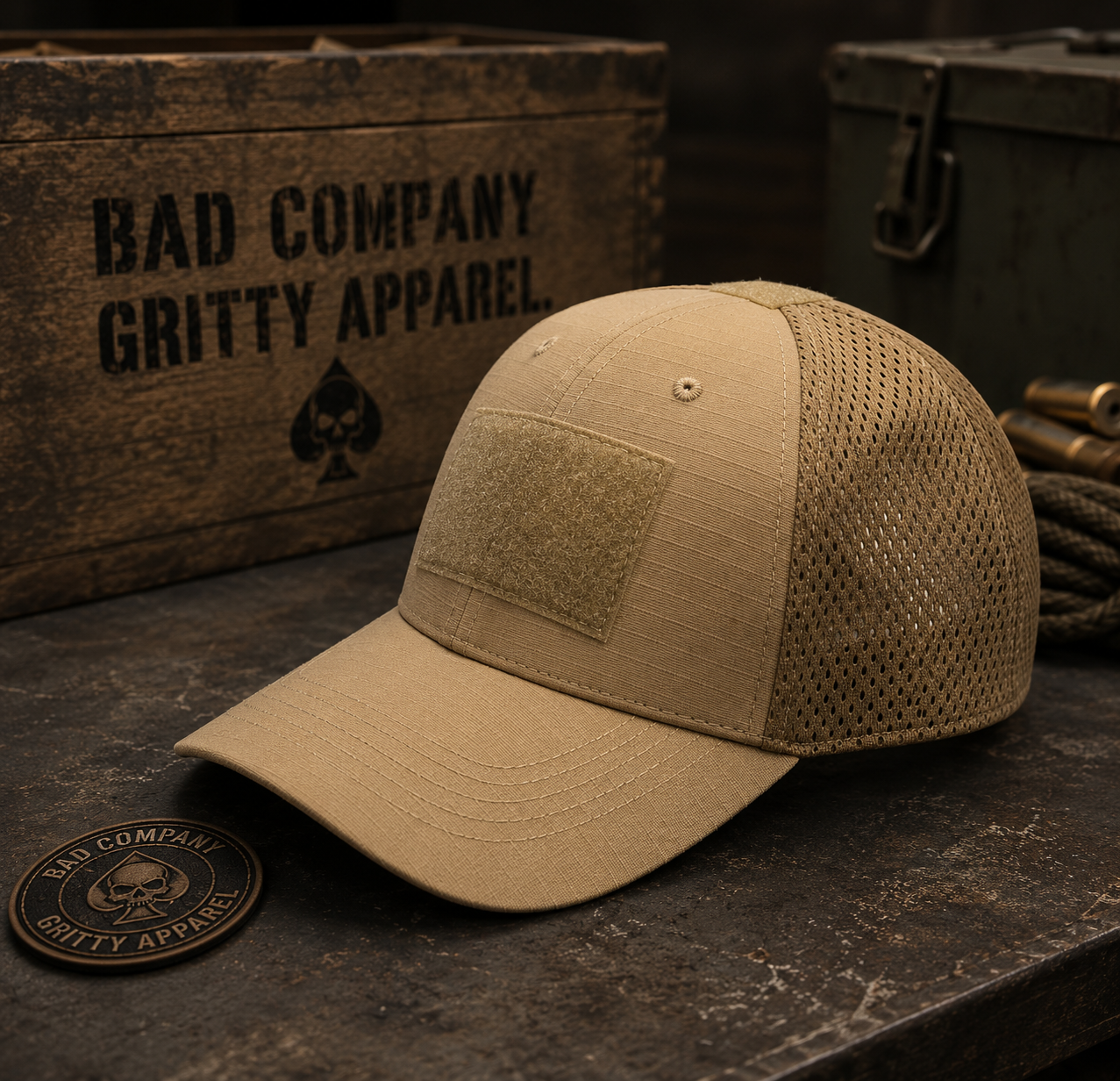 Bad Days Tactical Mesh Hat - Solid Colors
